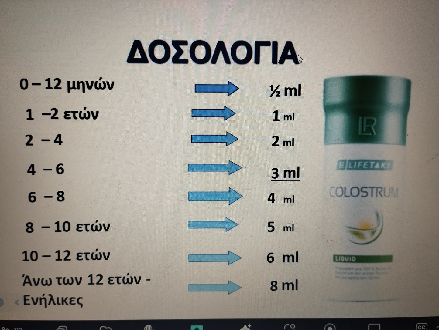 Colostrum Liquid